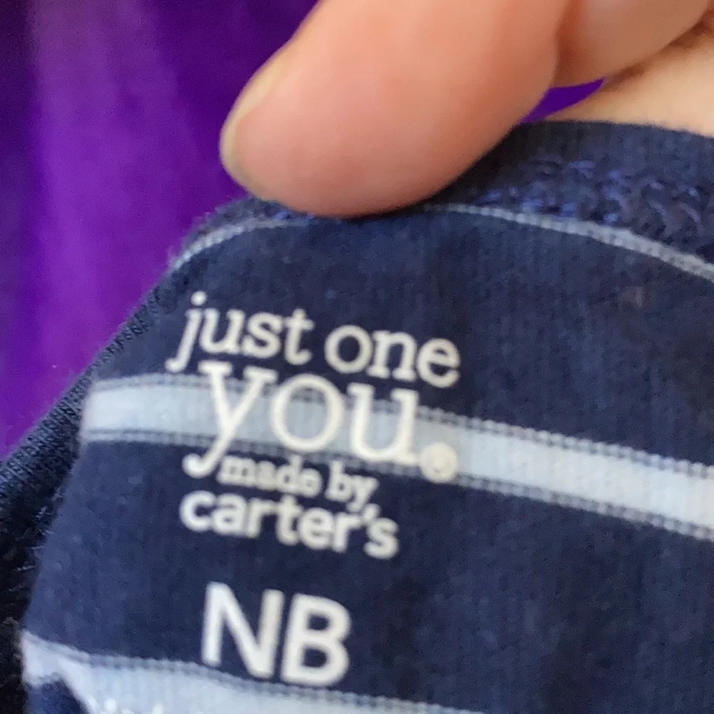 Carters footed newborn